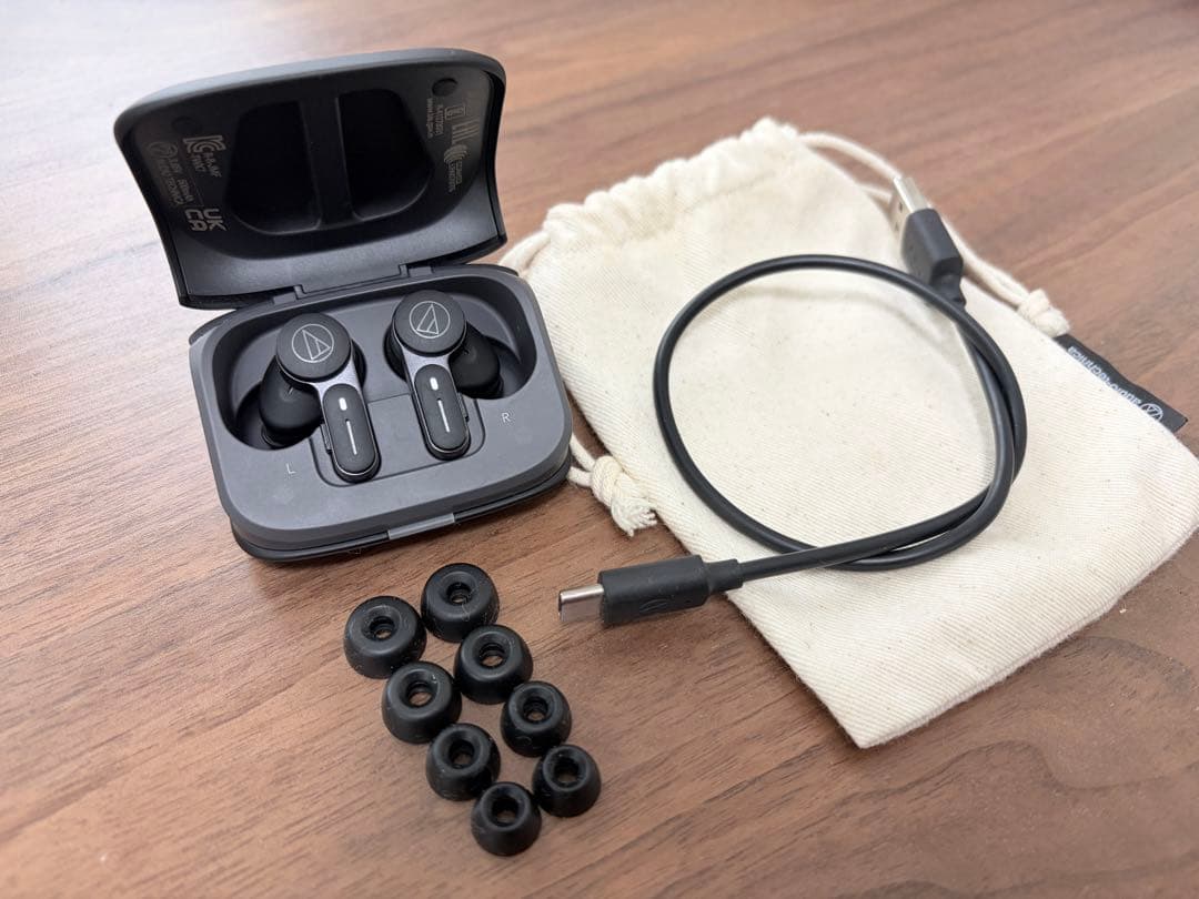 なおっち:Audio-Technica ワイヤレスイヤホンATH-TWX7