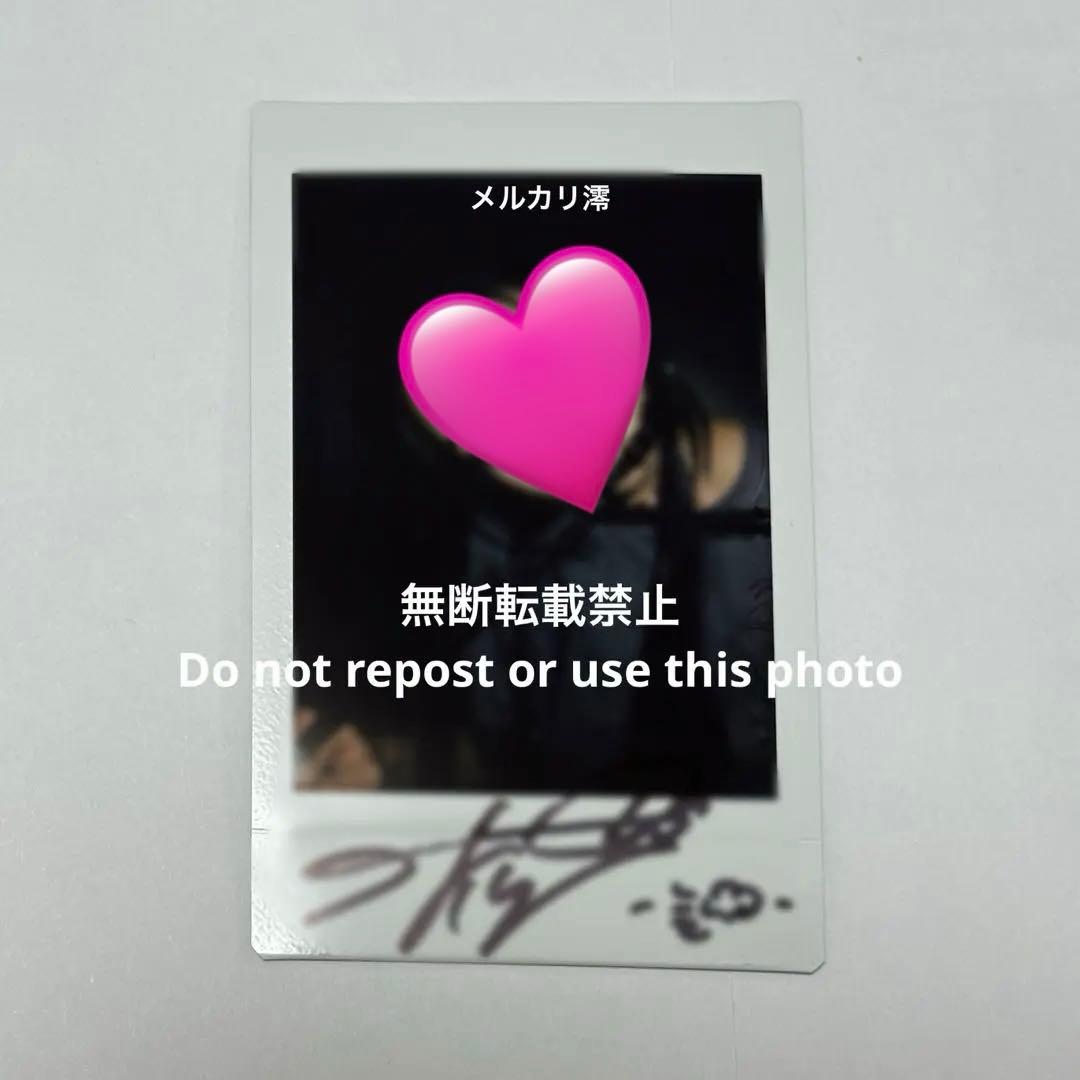 KISS OF LIFE ハヌル 直筆サイン入り サインポラロイド