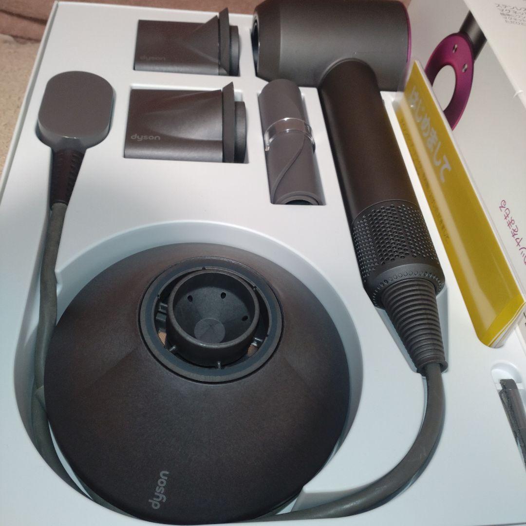 点検メンテ清掃済 ダイソン Dyson ドライヤー ヘア 機能稼働良好　箱他付き