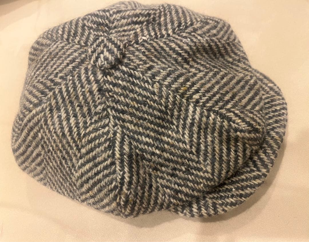 Jonathan Richard ツイード キャスケット M 高級品