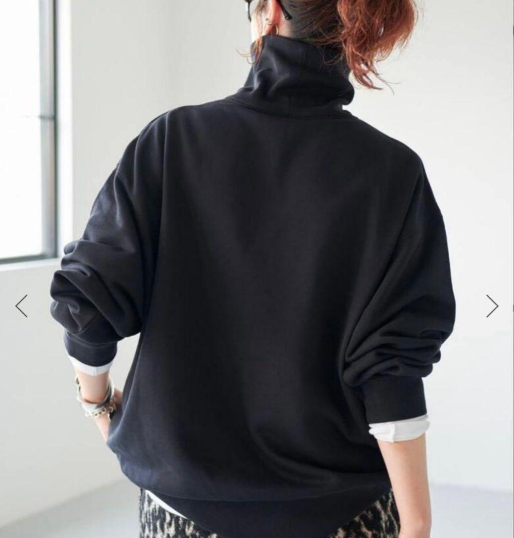 spick and Span 裏毛ハイネックプルオーバー/2025年新品