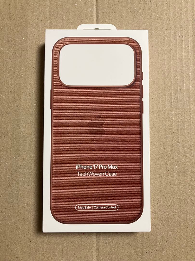 iPhoneアクセサリー iPhone 17 PRO MAX Tech Woven case sienna
