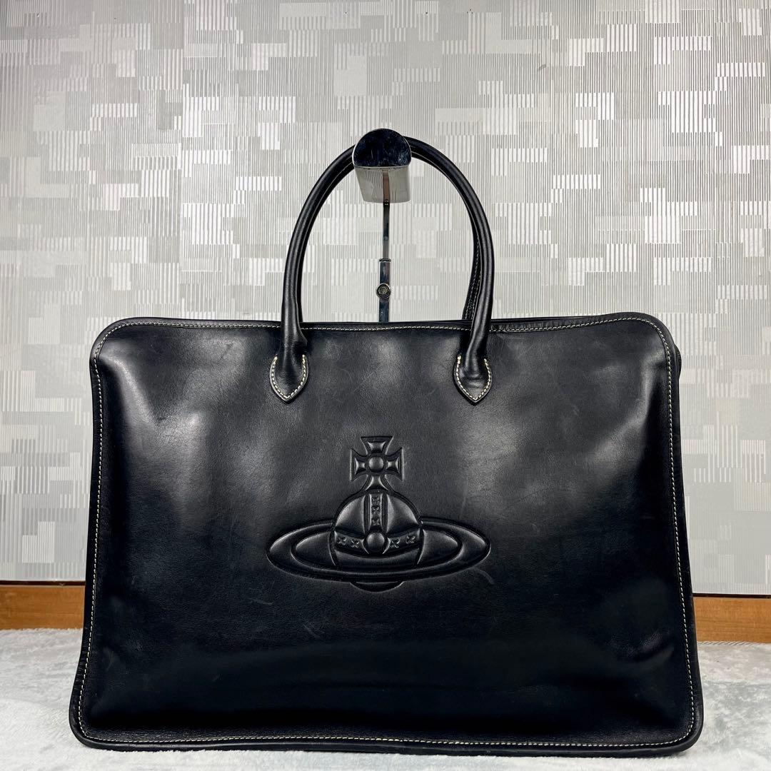 Vivienne Westwood ビジネスバッグ A4 ブラック 黒 オーブ