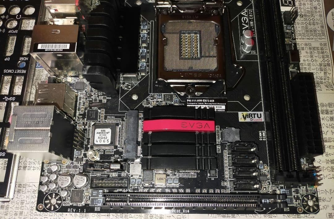 EVGA 　Z87 Stinger　LGA1150　Mini ITX