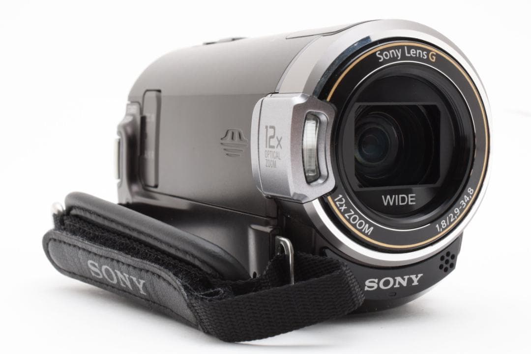 【極美品】SONY HANDYCAM HDR-CX370V ボルドーブラウン