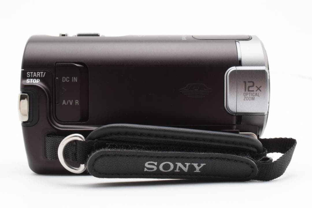 【極美品】SONY HANDYCAM HDR-CX370V ボルドーブラウン