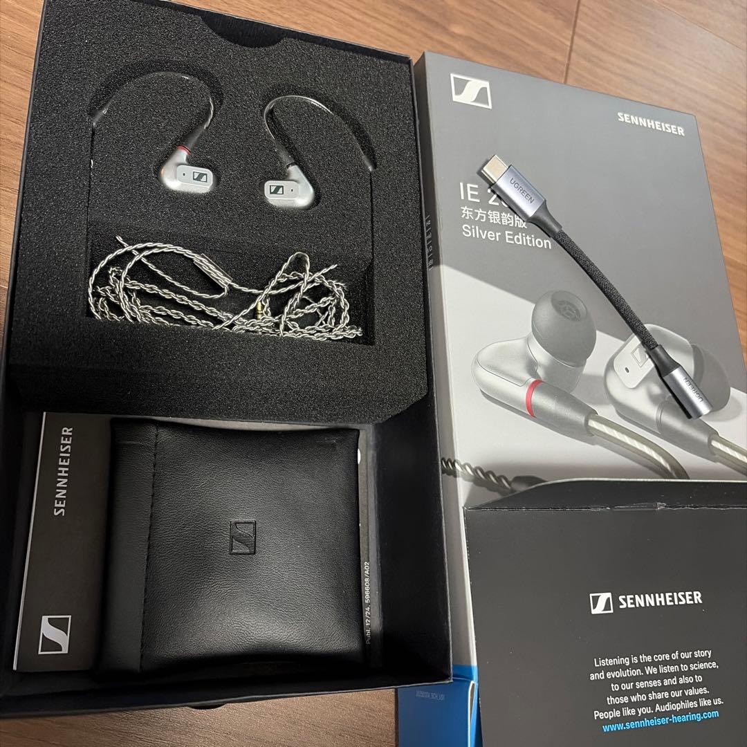 Sennheiser IE 200 有線イヤホン　type-c アダプタ付き