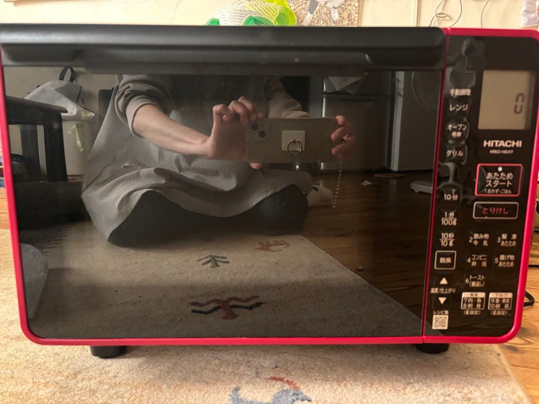 HITACHIオーブンレンジ　りなぱぱ