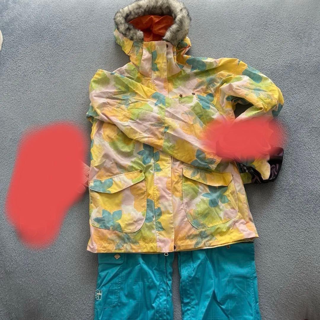 スノーボードウェア/上下セット/レディースLサイズ