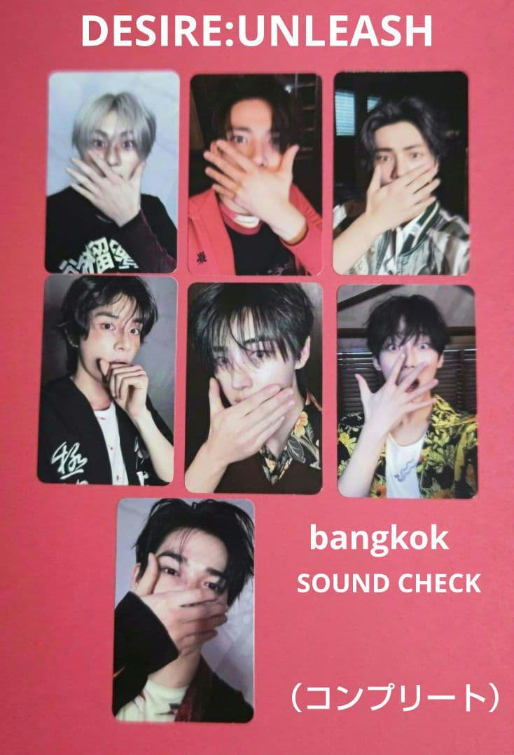 ENHYPEN KPOPMERCH バンコク SOUND CHECK 全メンバー