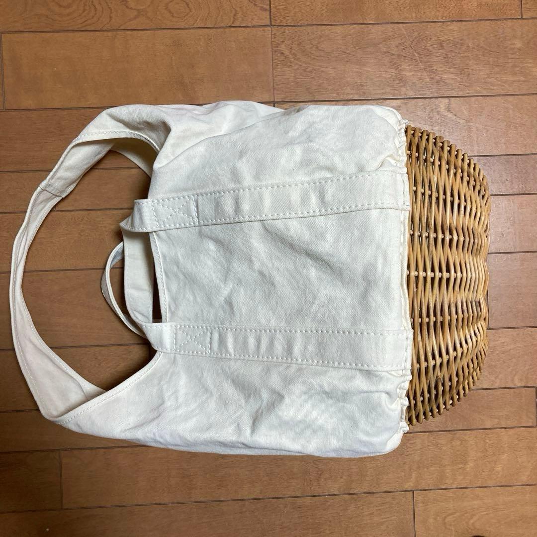 エバゴス ebagos 帆布　かごバック　オールシーズン