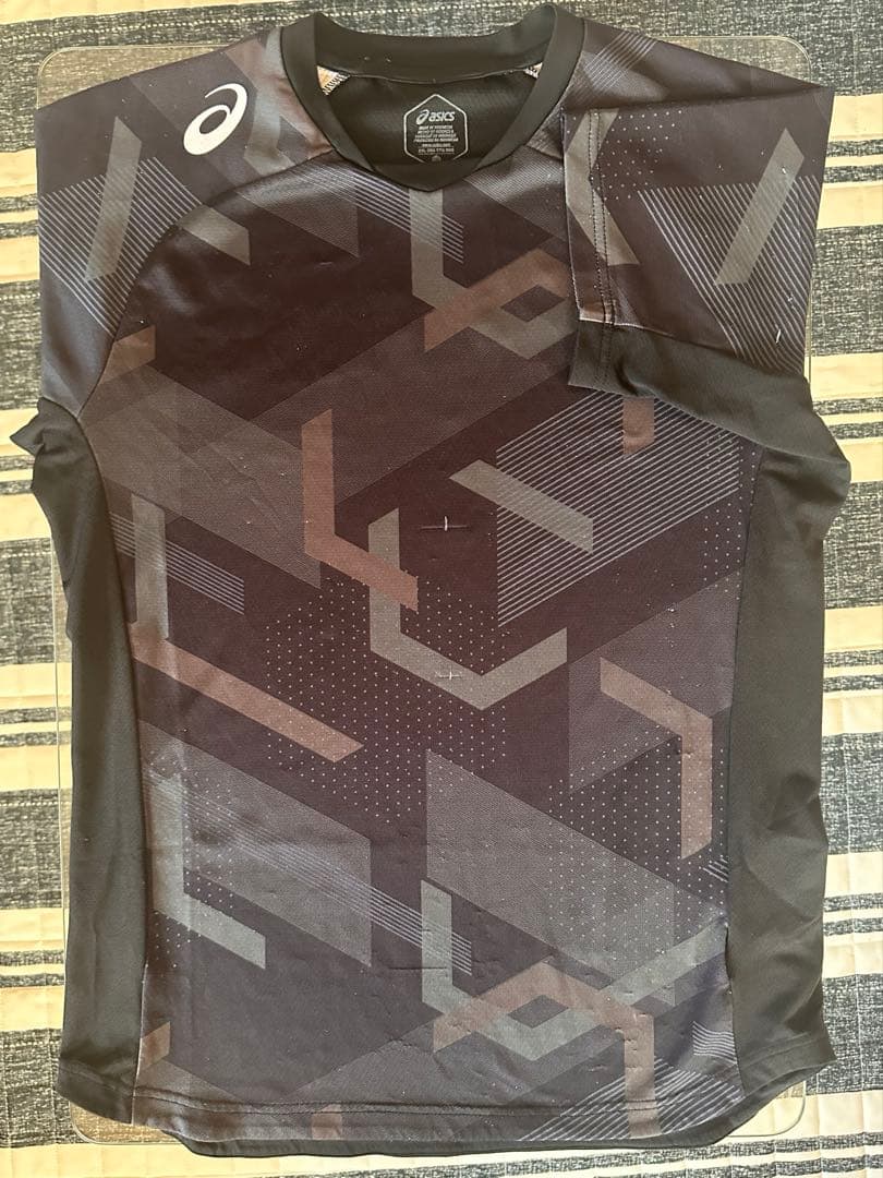 福井工大福井高校 バレーボール アシックス　Tシャツ　2XL