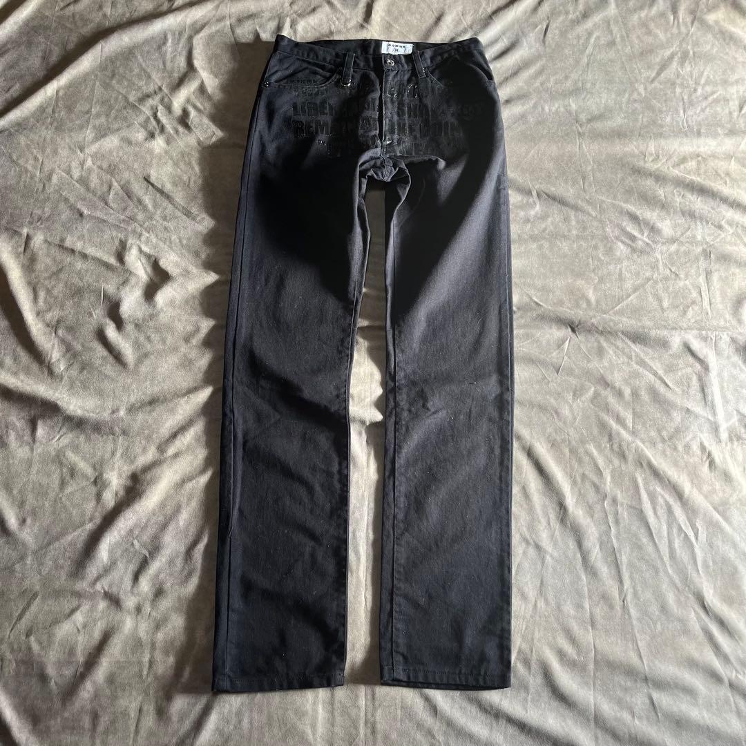 パンツ 2000s Gomme Homme Industrial Print Pants