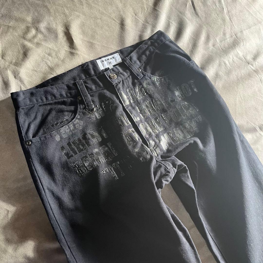 パンツ 2000s Gomme Homme Industrial Print Pants