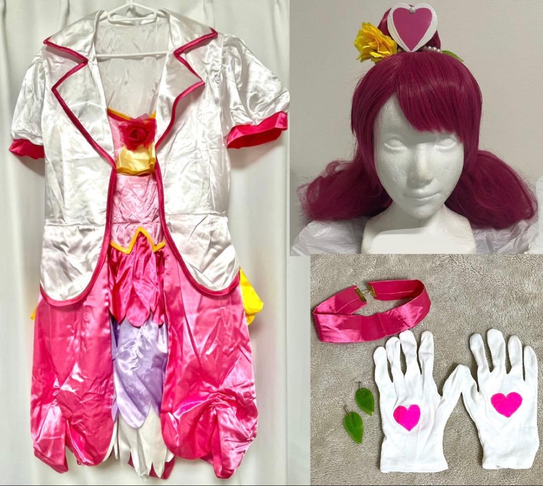 【匿名配送】コスプレ大人衣装 キュアグレース 花寺のどか ウィッグ付き
