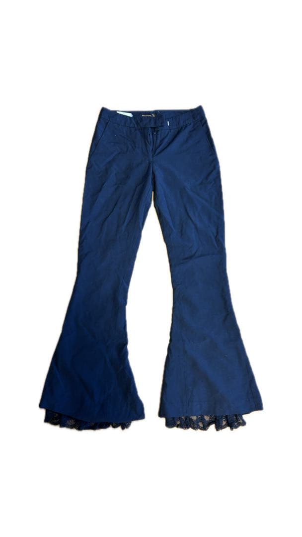 alexander mcqueen フレアパンツ