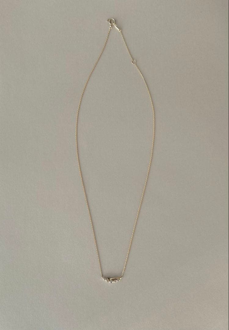 STAR JEWELRY ホワイトトパーズネックレス