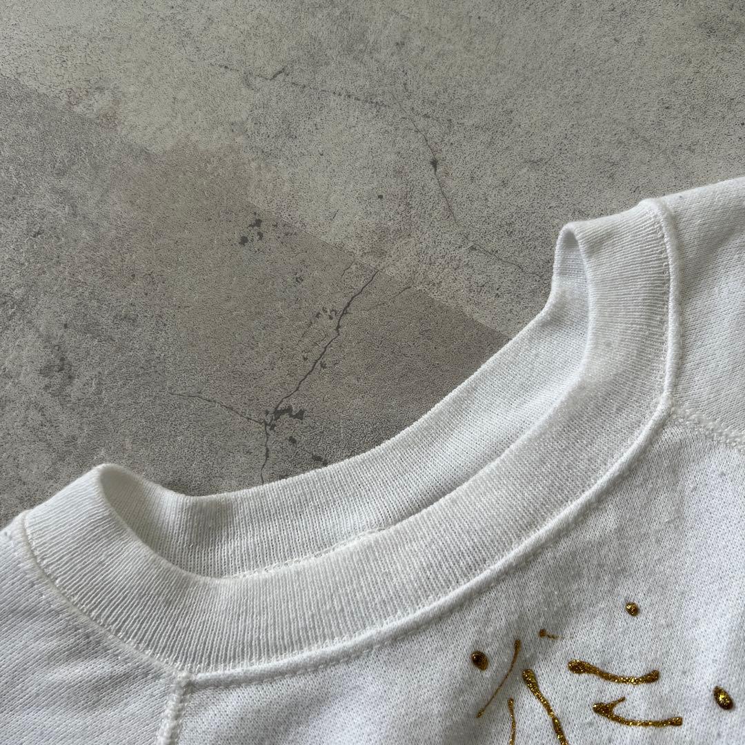 T*a様 90s USA製　Pennill　スウェット　アニマル 動物　猫 ネコ