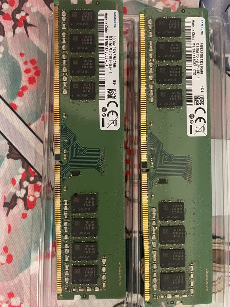 デスクトップ用 DDR4 2666MHz 8GB×2