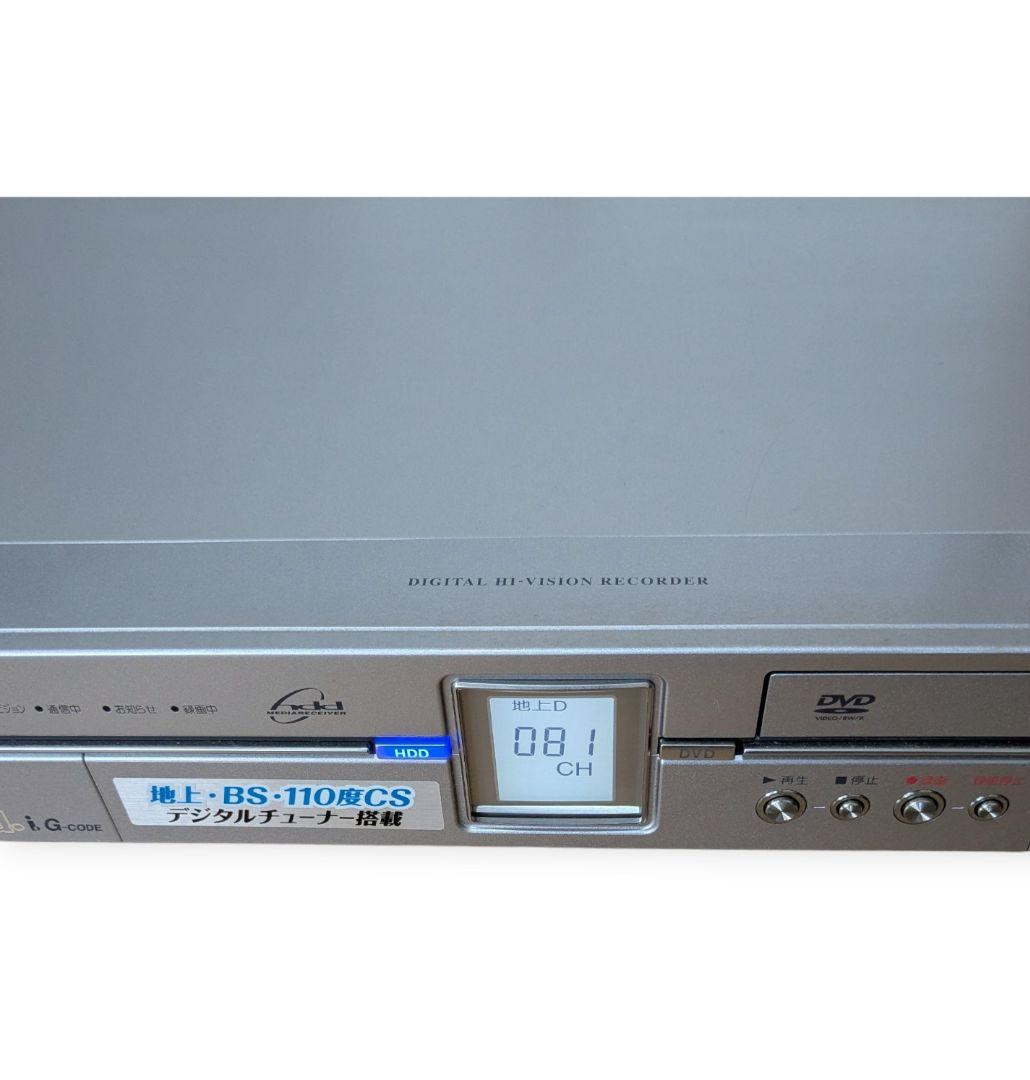 SHARP DV-HRD2 DVDレコーダー 160GB　シャープ