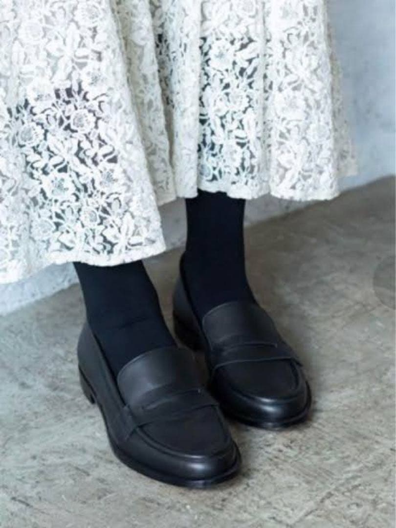 ycyc ！NEBULONI ブラックレザー ローファー　イエナ IENA