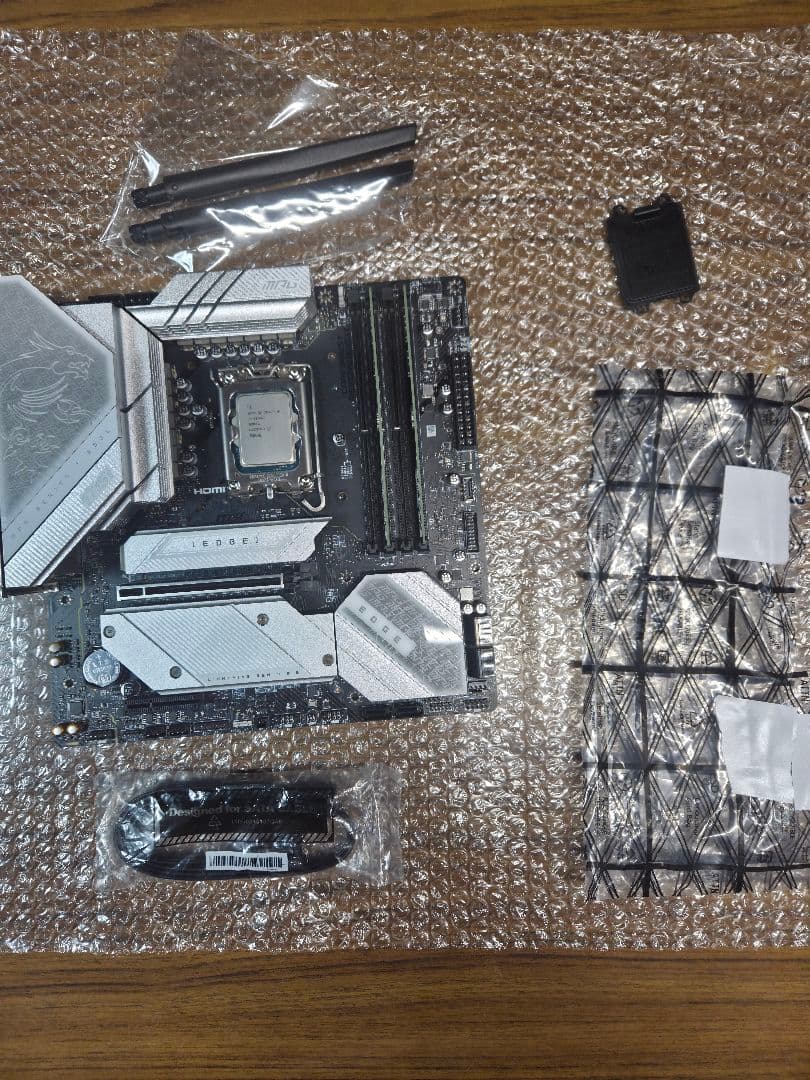 超格安セット　13400F B760M edge ti wifi DDR5 16