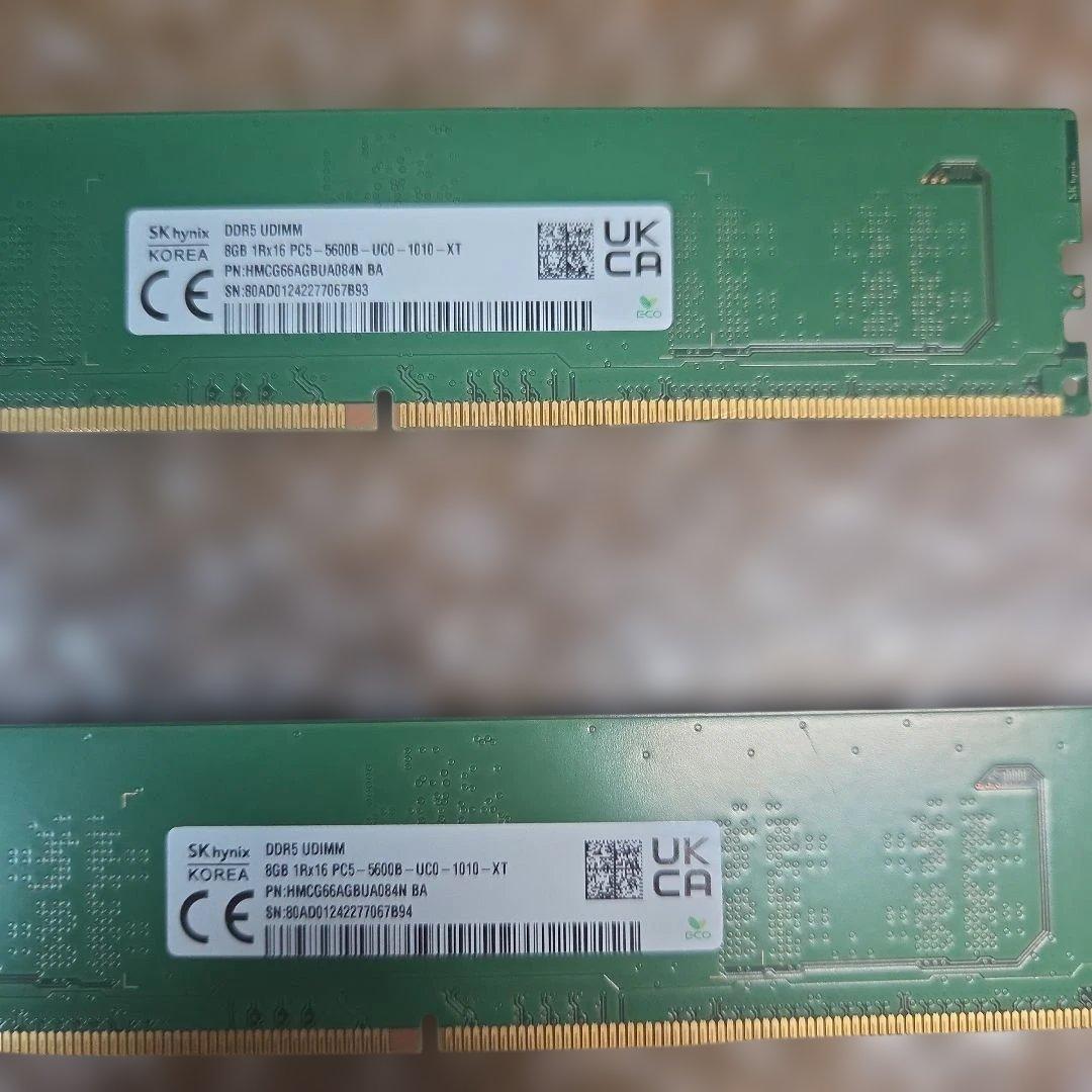 超格安セット　13400F B760M edge ti wifi DDR5 16