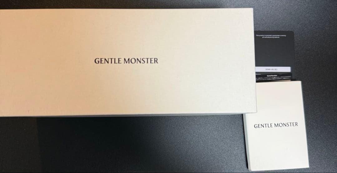 正規品　GENTLEMONSTER DEAN 01(G) ジェントルモンスター