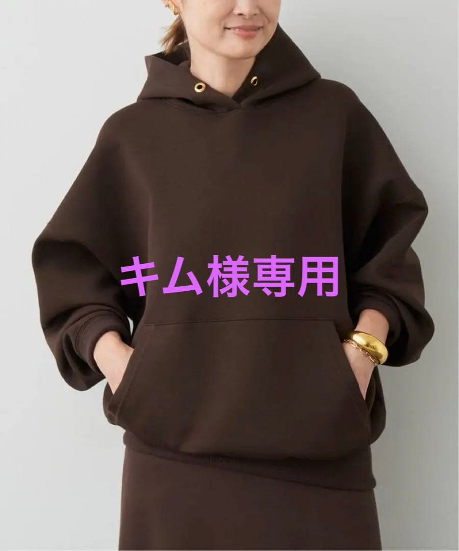 トップス deuxiemeclasse oversized hoodie