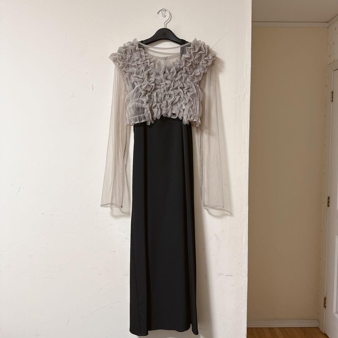 【まるまる】Many way frill dress