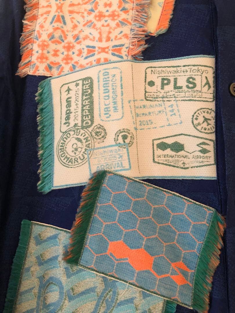 POLS ポルス　Souvenir シャツワンピース　ネイビー