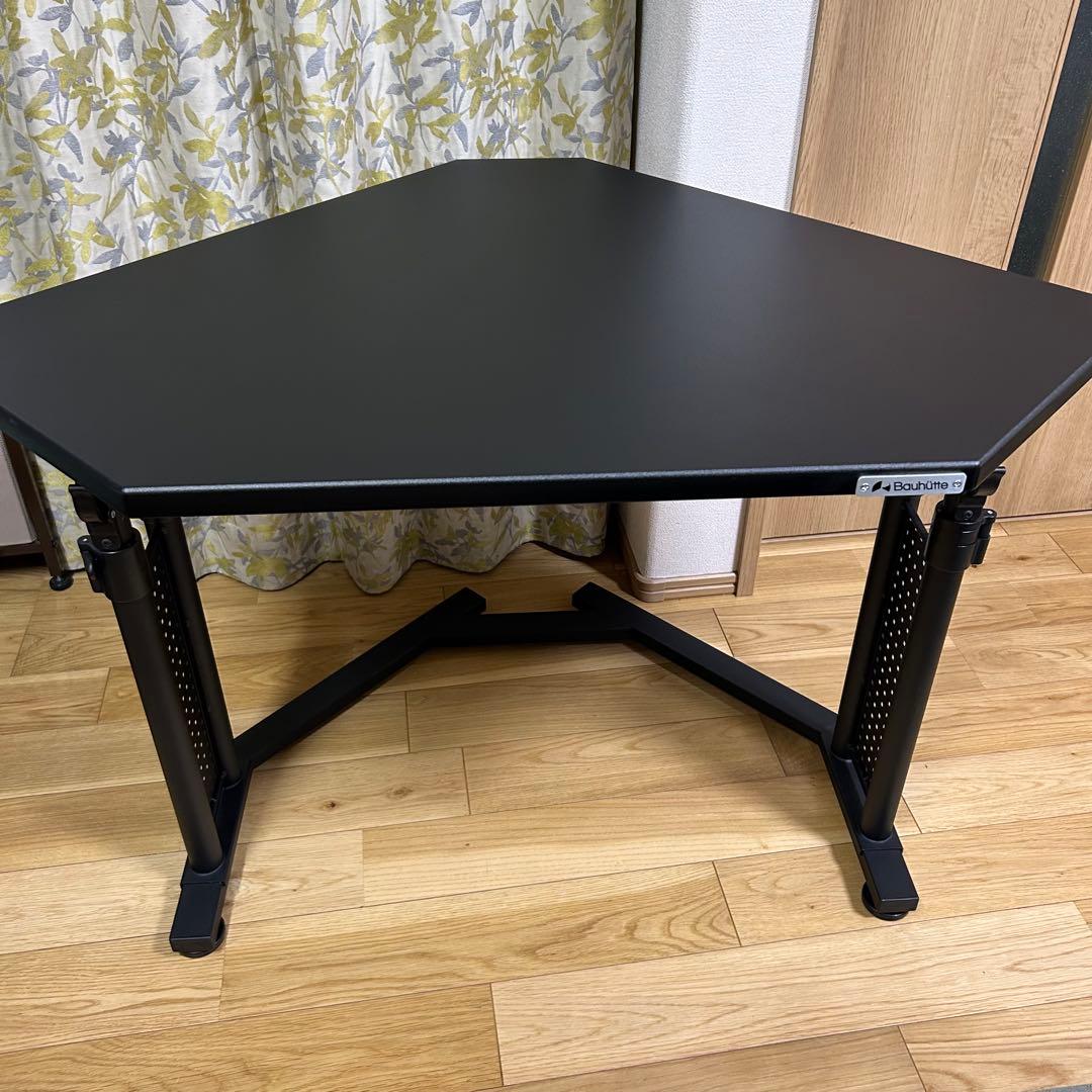 Bauhutte(バウヒュッテ) カドデスク 昇降式 BHD-700K-BK