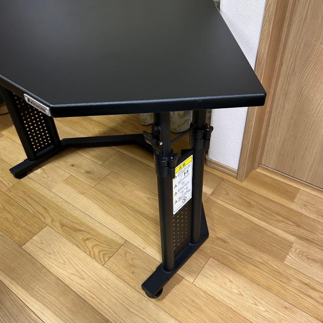 Bauhutte(バウヒュッテ) カドデスク 昇降式 BHD-700K-BK