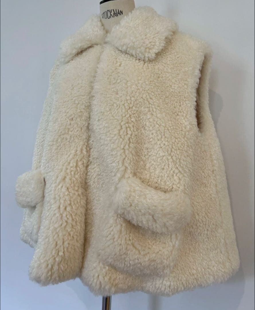 ロージーモンスター RosyMonster bearly boa vest