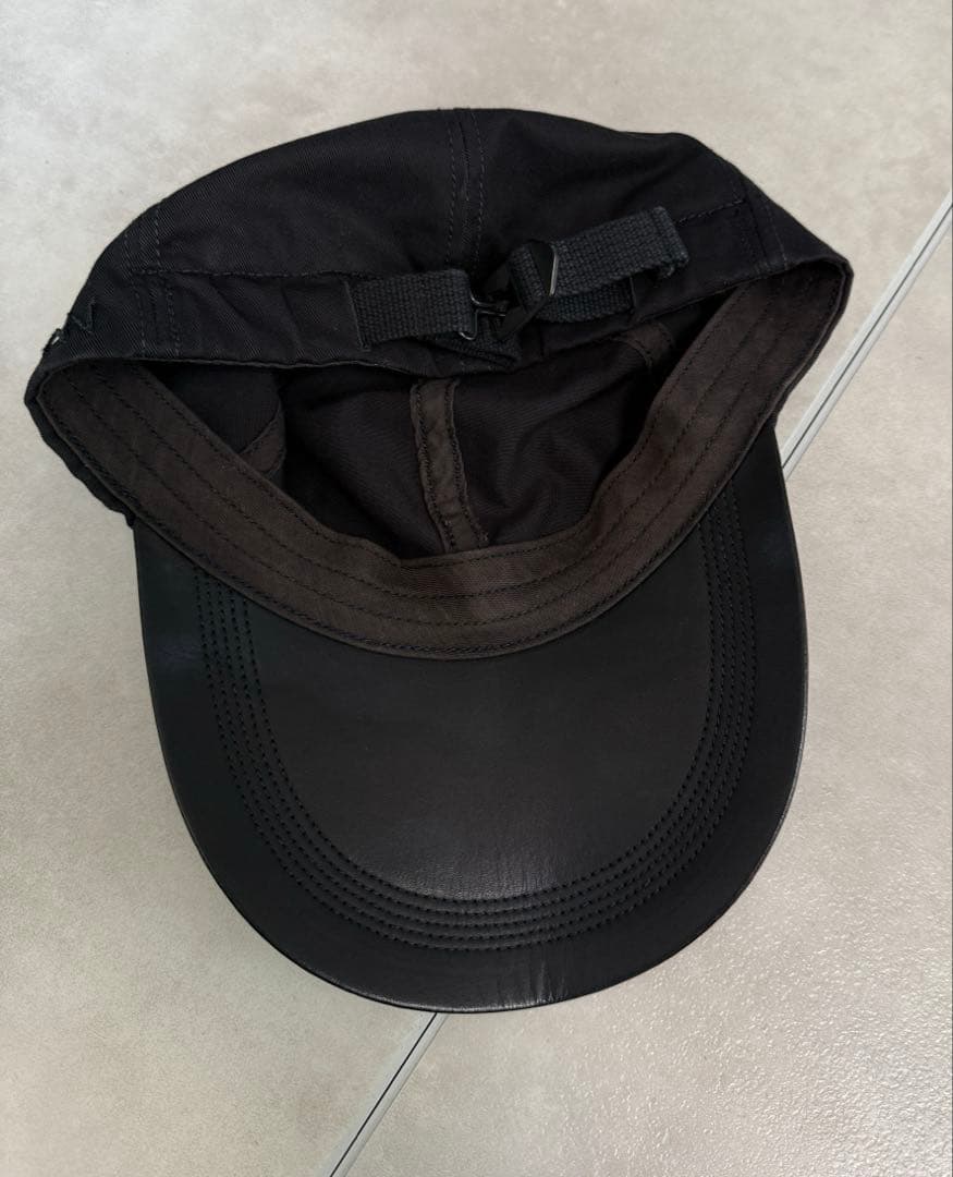 NICENESS GUILD キャップ レザー