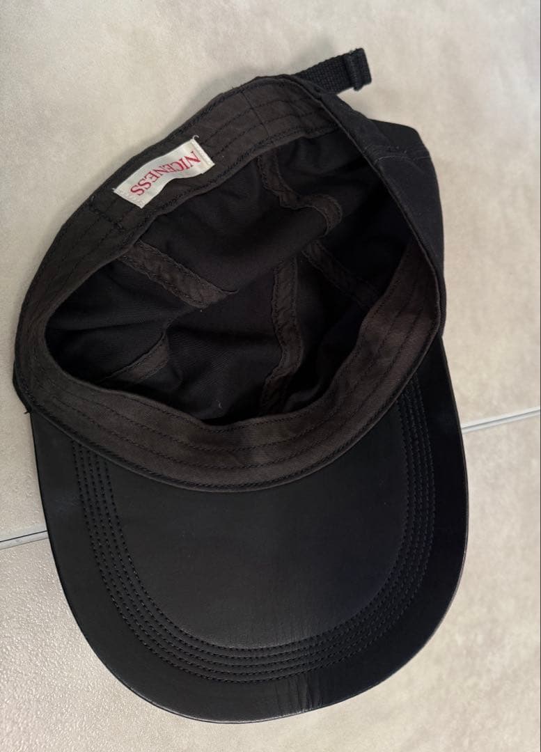 NICENESS GUILD キャップ レザー