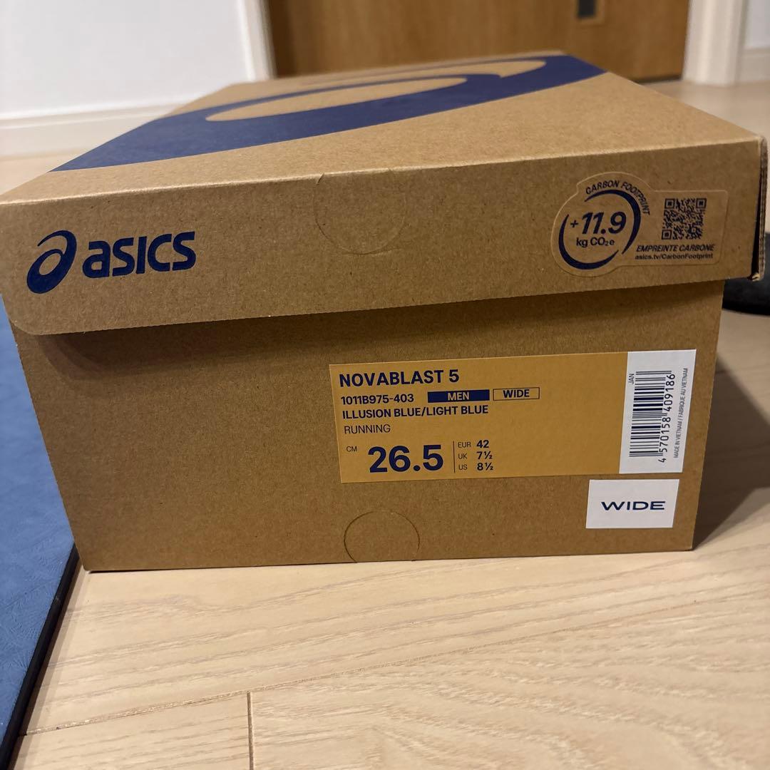 アシックス　ノヴァブラスト５
