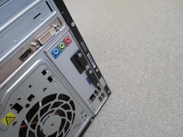 HP p6-2170 i7-2600 8GB SSD＋HDD グラボ Win10