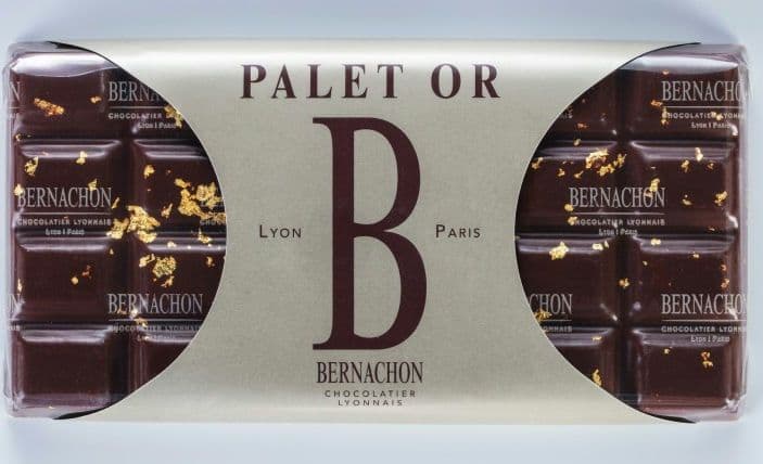 BERNACHON ベルナシオン　パレドール　ダークチョコ　金箔入　カカオ55％