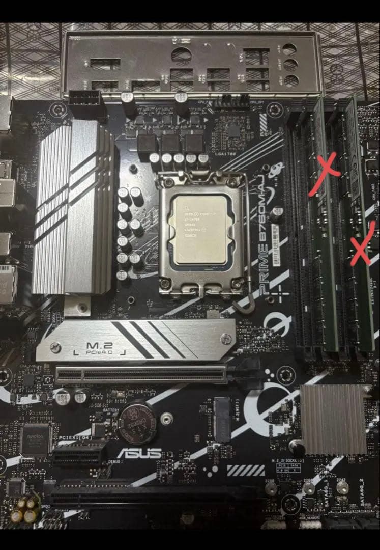 Core i7-14700 ＋ ASUS Prime B760M AJ