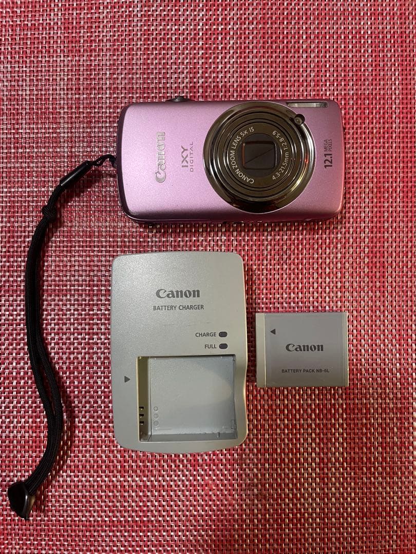 Canon IXY Digital 12.1メガピクセル ピンク