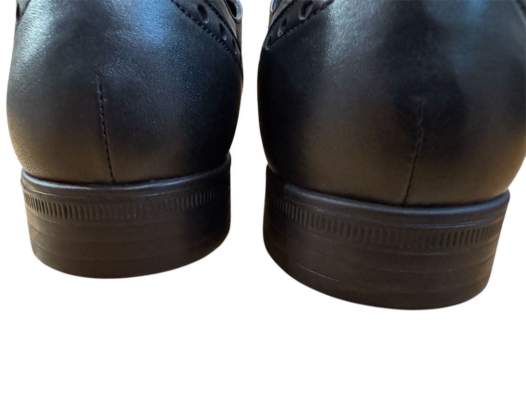 【美品】　ショセ　トラベル　シューズ（ウイングチップ）ブラック