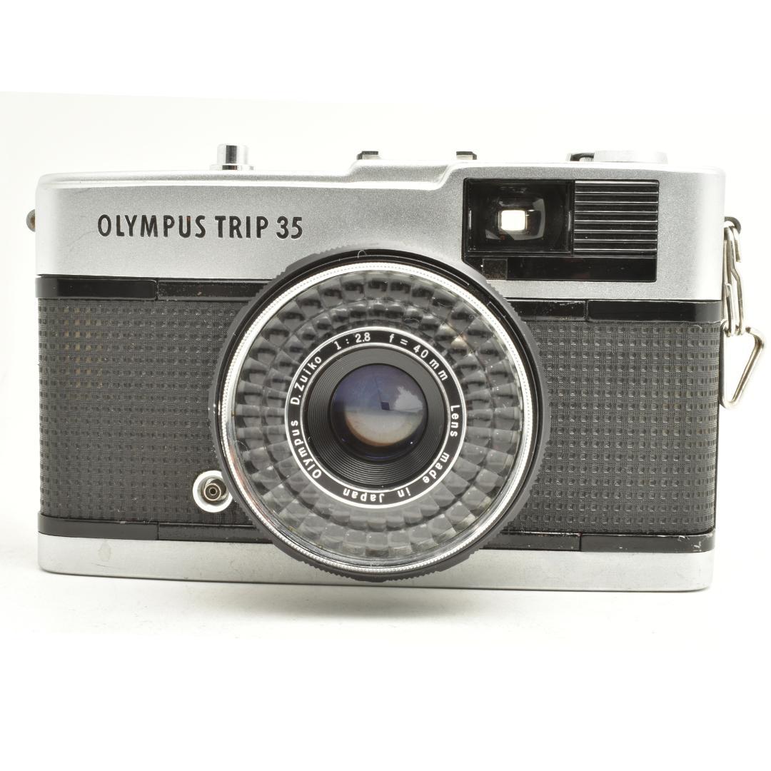 整備済 完動 OLYMPUS TRIP 35 トリップ AE 赤ベロ OK
