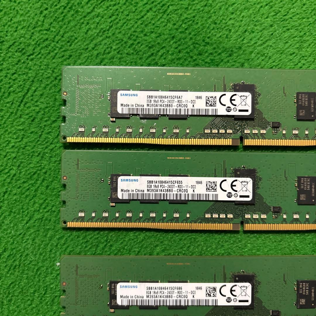 Samsung 8GB DDR4 2400MHz メモリ