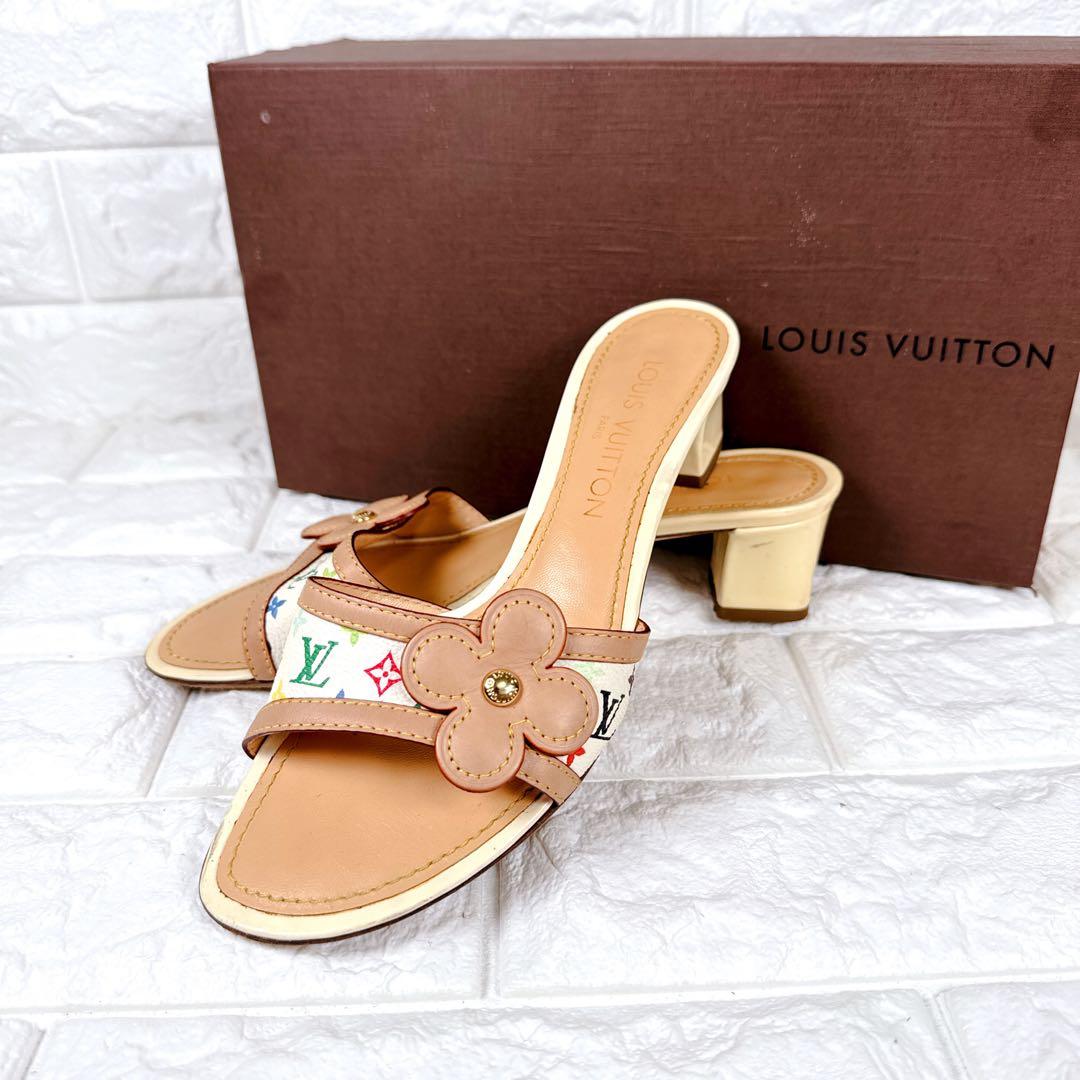 Louis Vuitton モノグラムミュール マルチカラー 貴重 サンダル