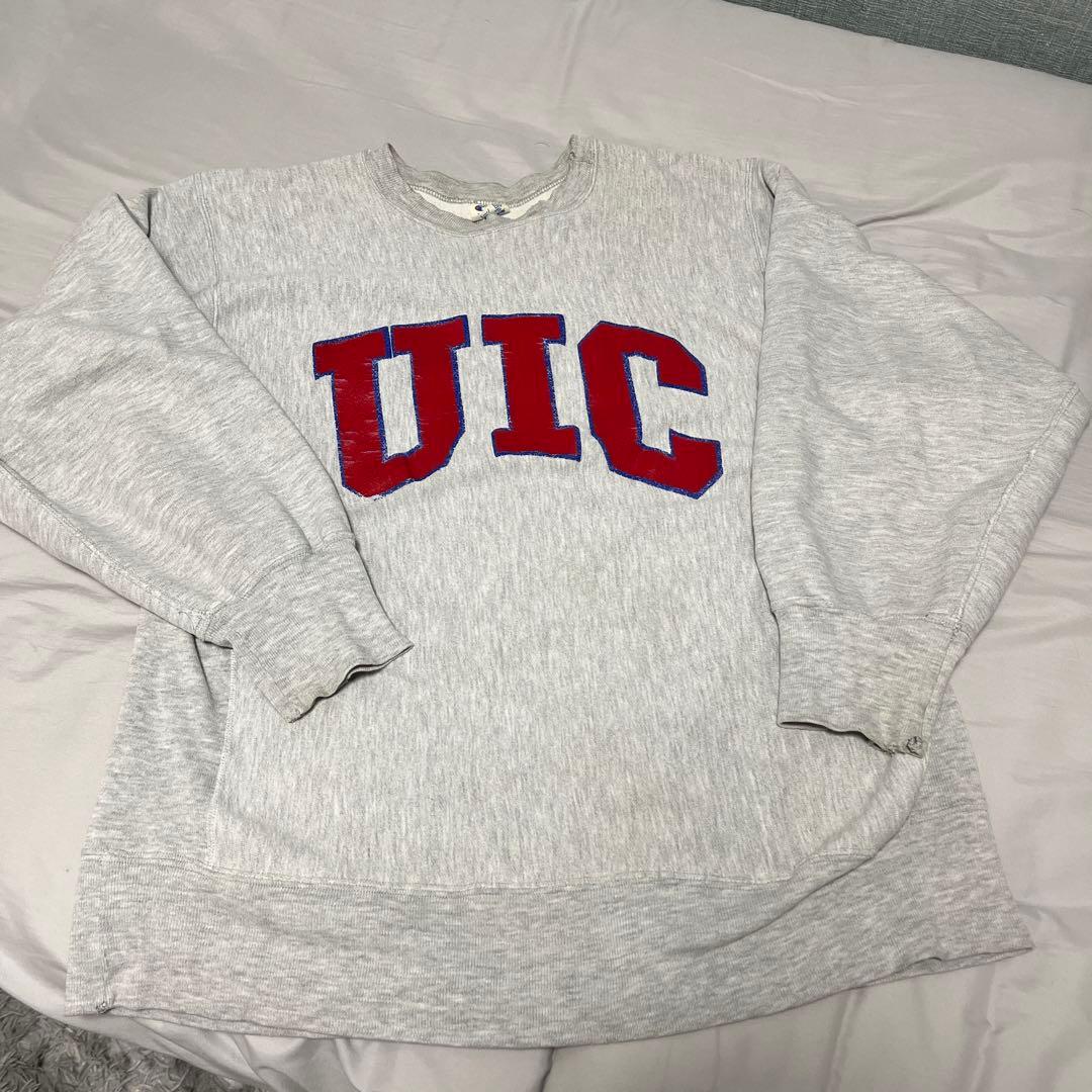 トップス reverse weave 80s UIC