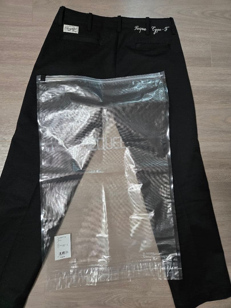パンツ SEQUEL 2025AW CHINOPANTS(TYPE-F) Black