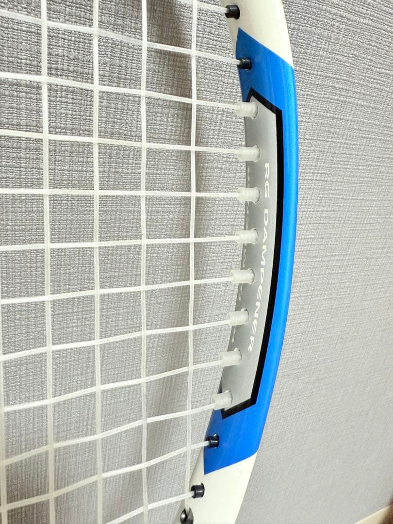 Prince O3 軟式テニスラケット ホワイト/ブルー