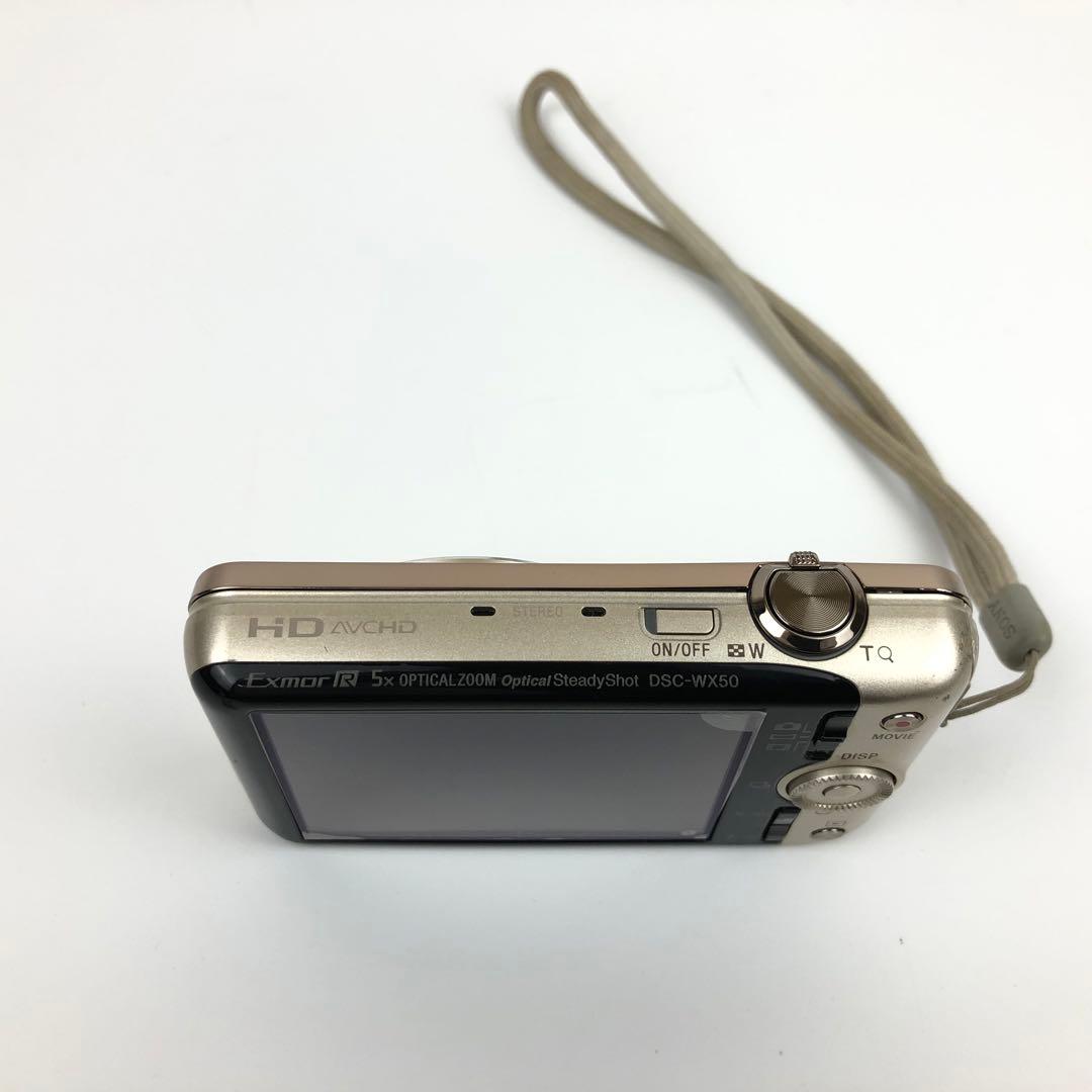 【極美品】 SONY Cyber-shot DSC-WX50 ゴールド コンデジ