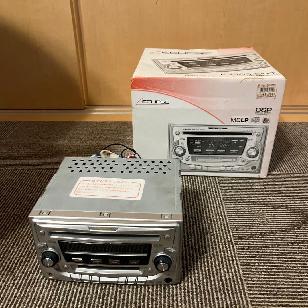 ECLIPSE（イクリプス）E3303CMT CD/MDデッキ AUX対応